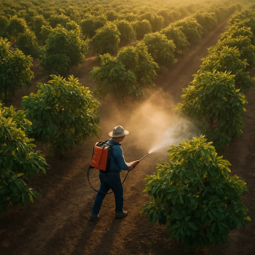 Estrategias de aplicación foliar en aguacate