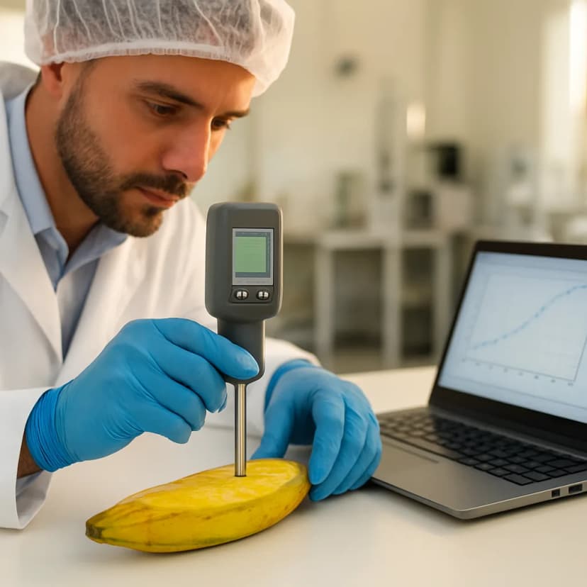 Métodos de medición de la firmeza de pulpa