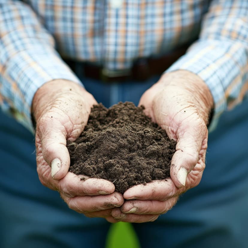 materia orgánica del suelo para nitrógeno amoniacal