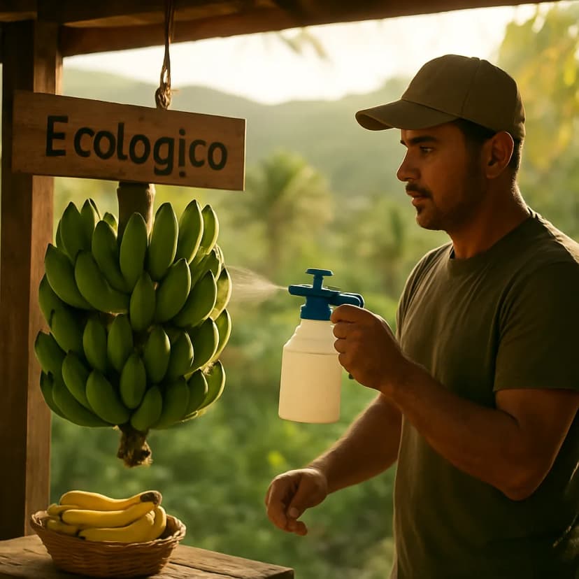 Importancia en plátano ecológico