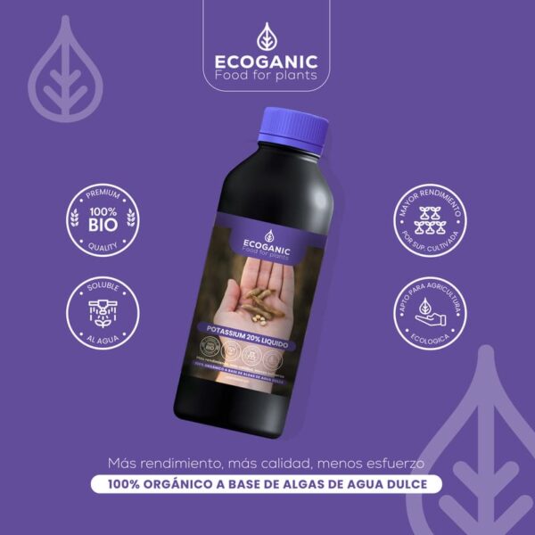 "fertilizante líquido con fósforo asimilable Ecoganic PHOSMAX 20 LIQUID SUSPENSION"