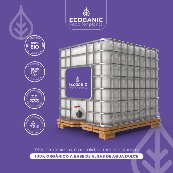 Ecoganic Potassium 20% Liquido - Imagen 3