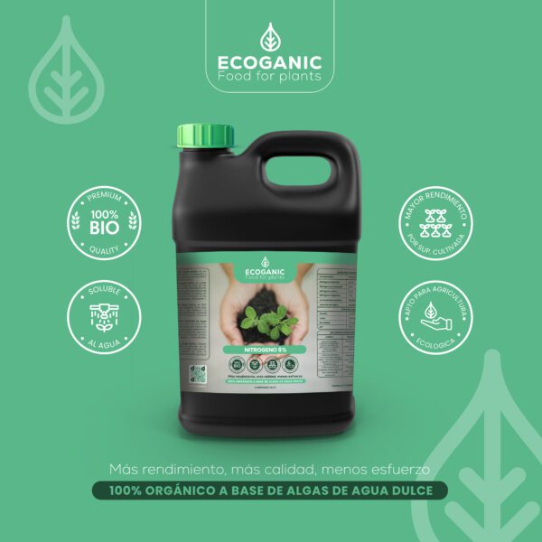 Fertilizante líquido orgánico Ecoganic NITROTECH 10 LIQUID SOLUBLE