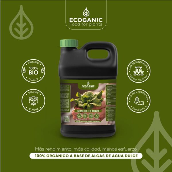 Ecoganic Micro Mix 1-0-0 Liquido - Imagen 2