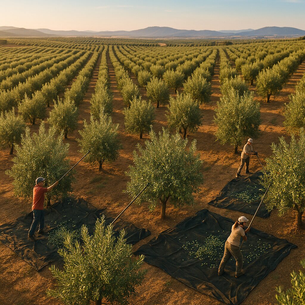 Mejorando el rendimiento del olivo